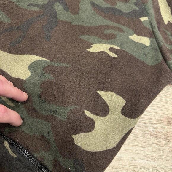 Vintage Codet Camo Wool Bomber Jacket Made In Canada Military Hunting Outdoor XL - Picture 15 of 15